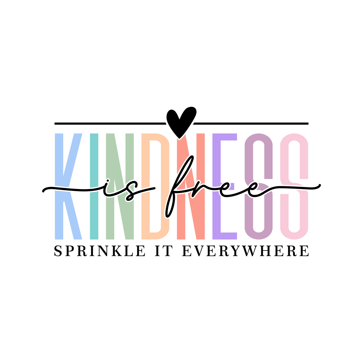Kindness Is Free Graphic Tee