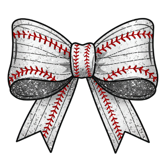 Baseball Bow Graphic Tee