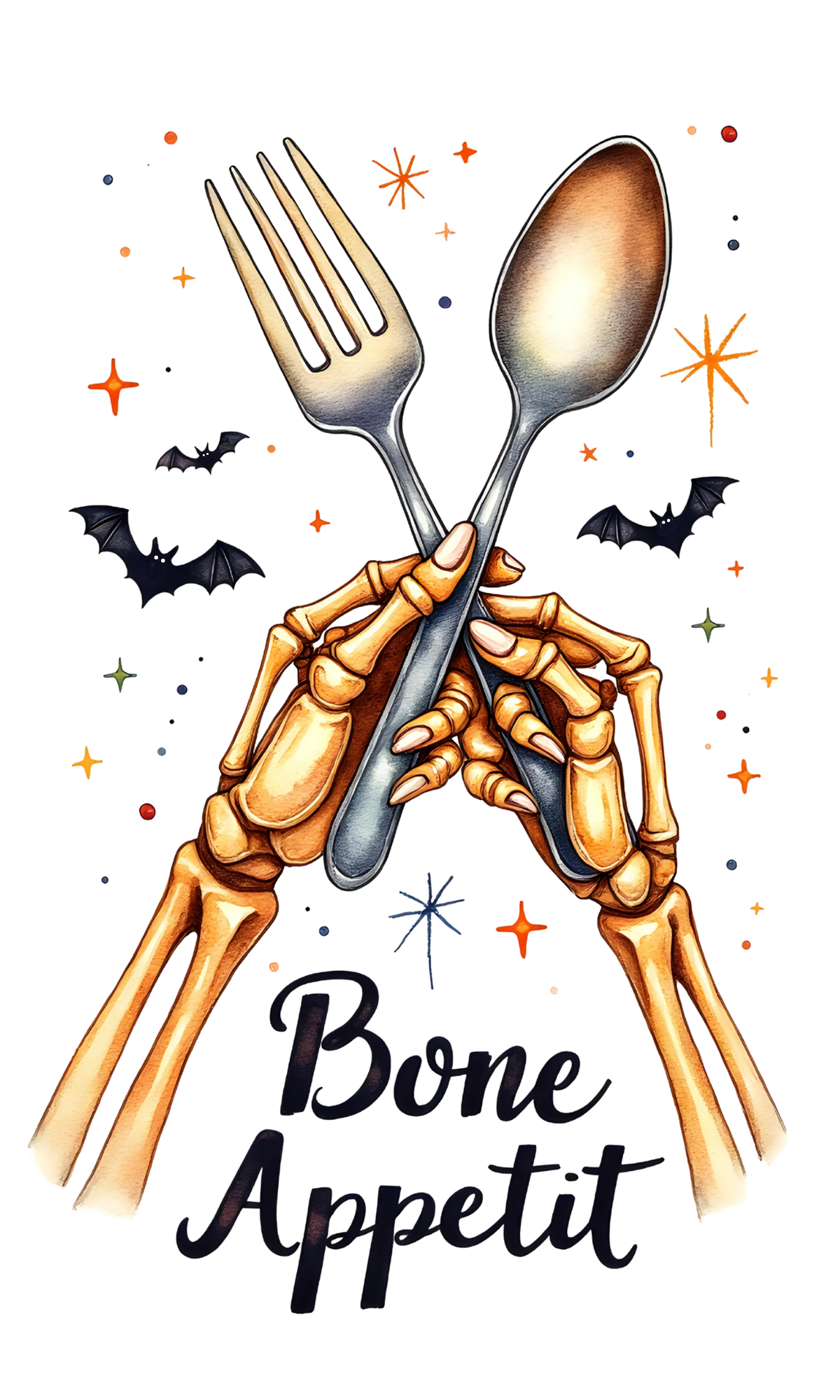 Bone Appetit Decorative Towel