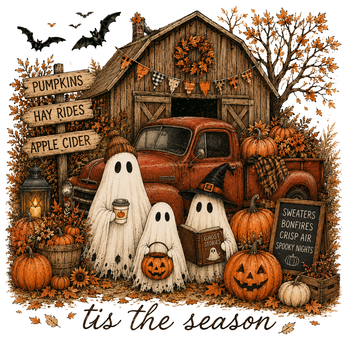 'Tis the Season Halloween Crewneck Sweatshirt
