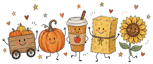 Fall Friends Decorative Towel