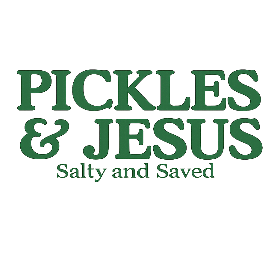 Pickles & Jesus Graphic Crewneck Sweatshirt
