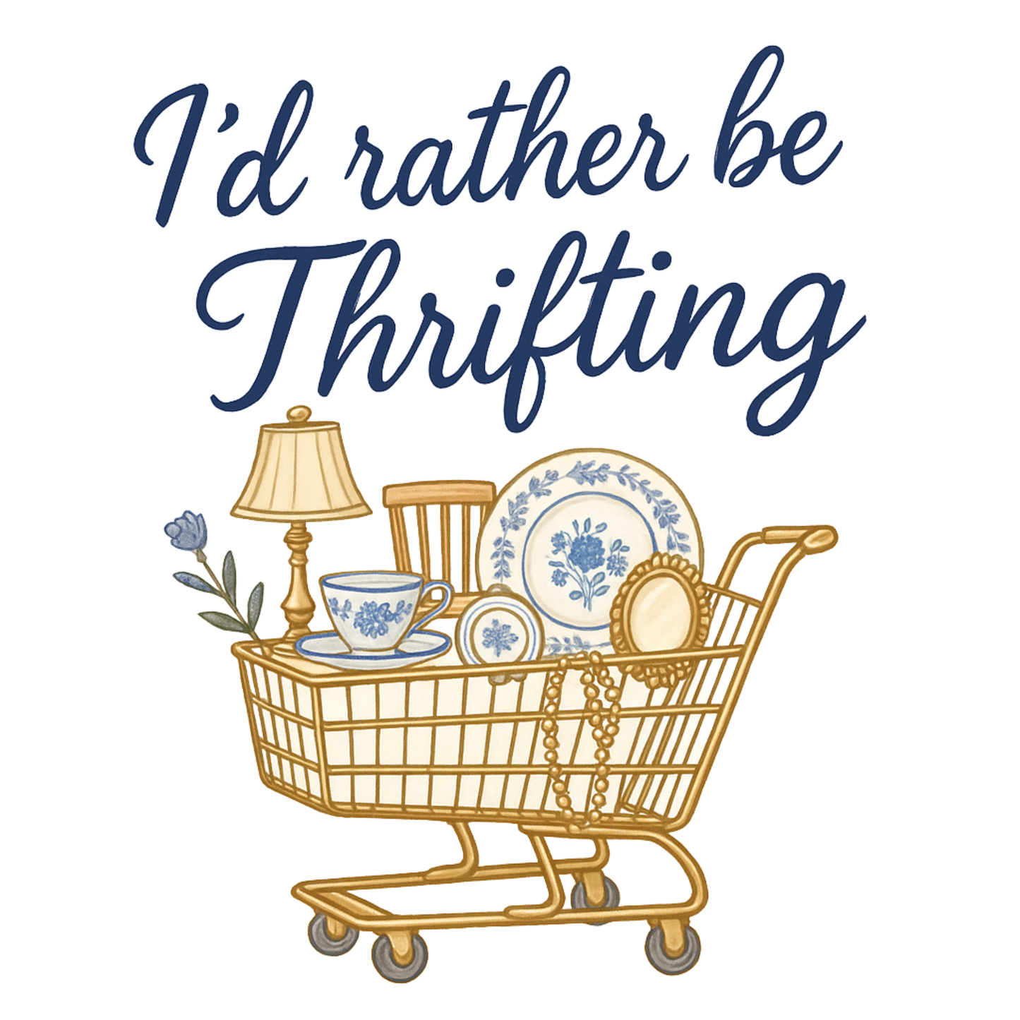 I’d Rather Be Thrifting Graphic Tee