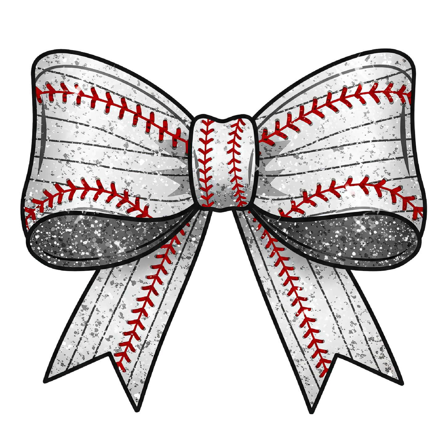 Baseball Bow Graphic Tee