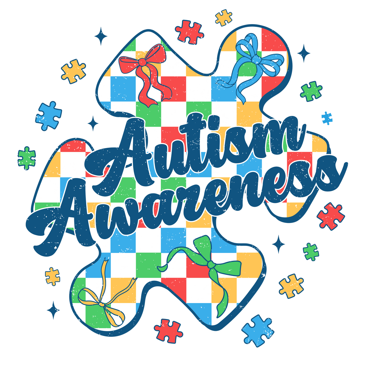 Autism Awareness Puzzle Youth Graphic Tee