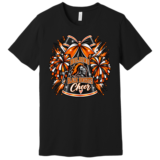 Belding Black Knights Cheer Graphic Tee