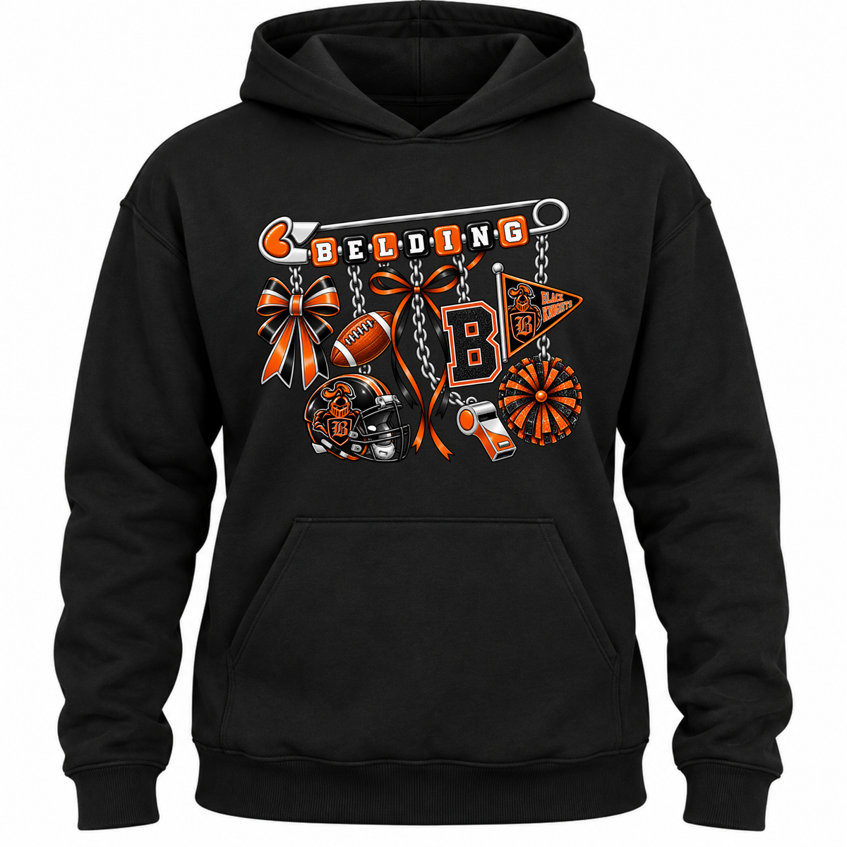 Belding Black Knights Team Spirit Hoodie