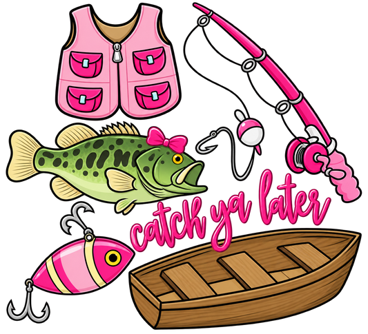 "Catch Ya Later" Girls Dress