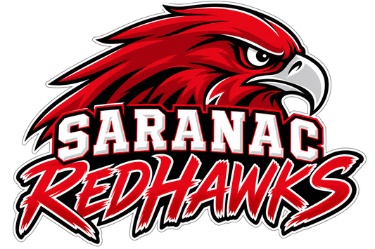 Saranac Redhawks  Hoodie