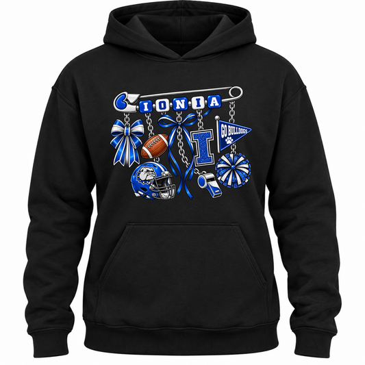 Ionia Bulldogs Team Spirit Hoodie