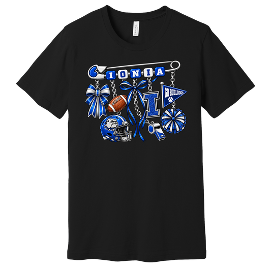 Ionia Bulldogs Team Spirit Graphic Tee