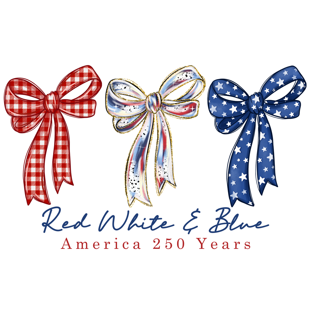 Red, White & Blue – America 250 Years Graphic Tee