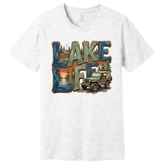 Lake Life Adventure Graphic Tee