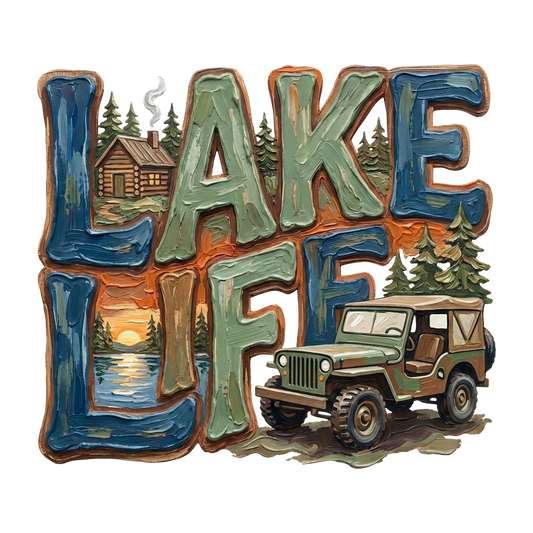 Lake Life Adventure Graphic Tee