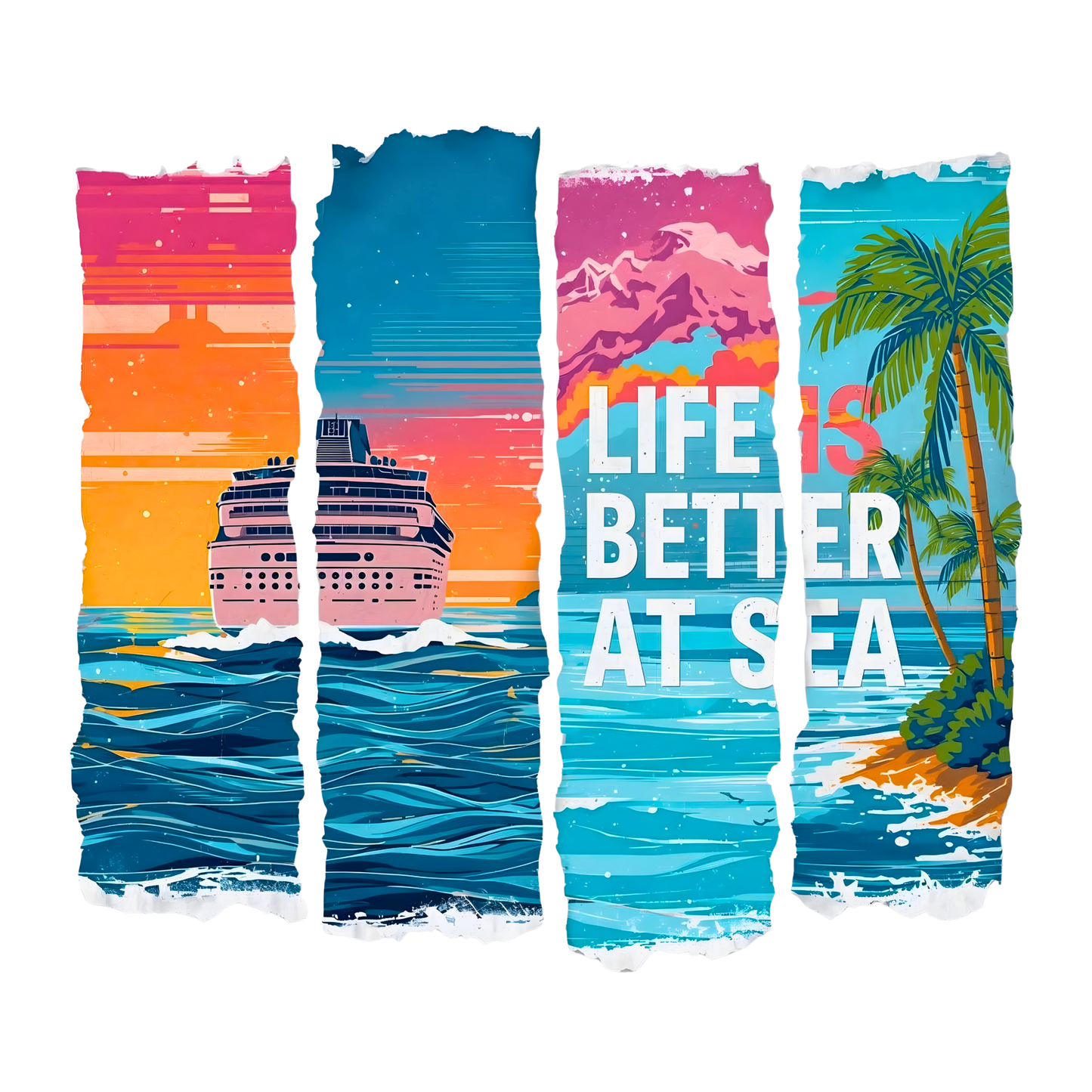 Life Is Better at Sea Graphic Tee