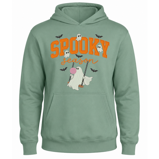Spooky Season Ghost Bubblegum Hoodie