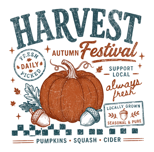 Harvest Autumn Festival Crewneck Sweatshirt