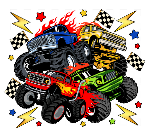 Monster Truck Youth Graphic Tee