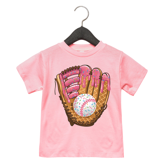 Sweet Baseball Glove Youth Graphic Tee