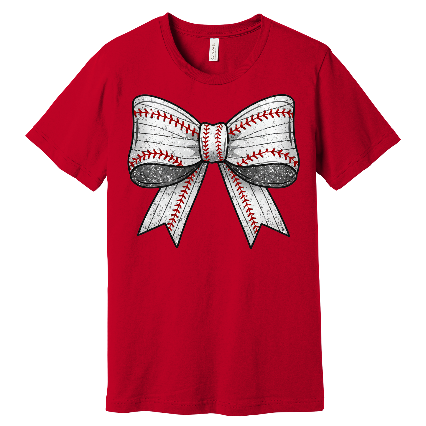 Baseball Bow Graphic Tee