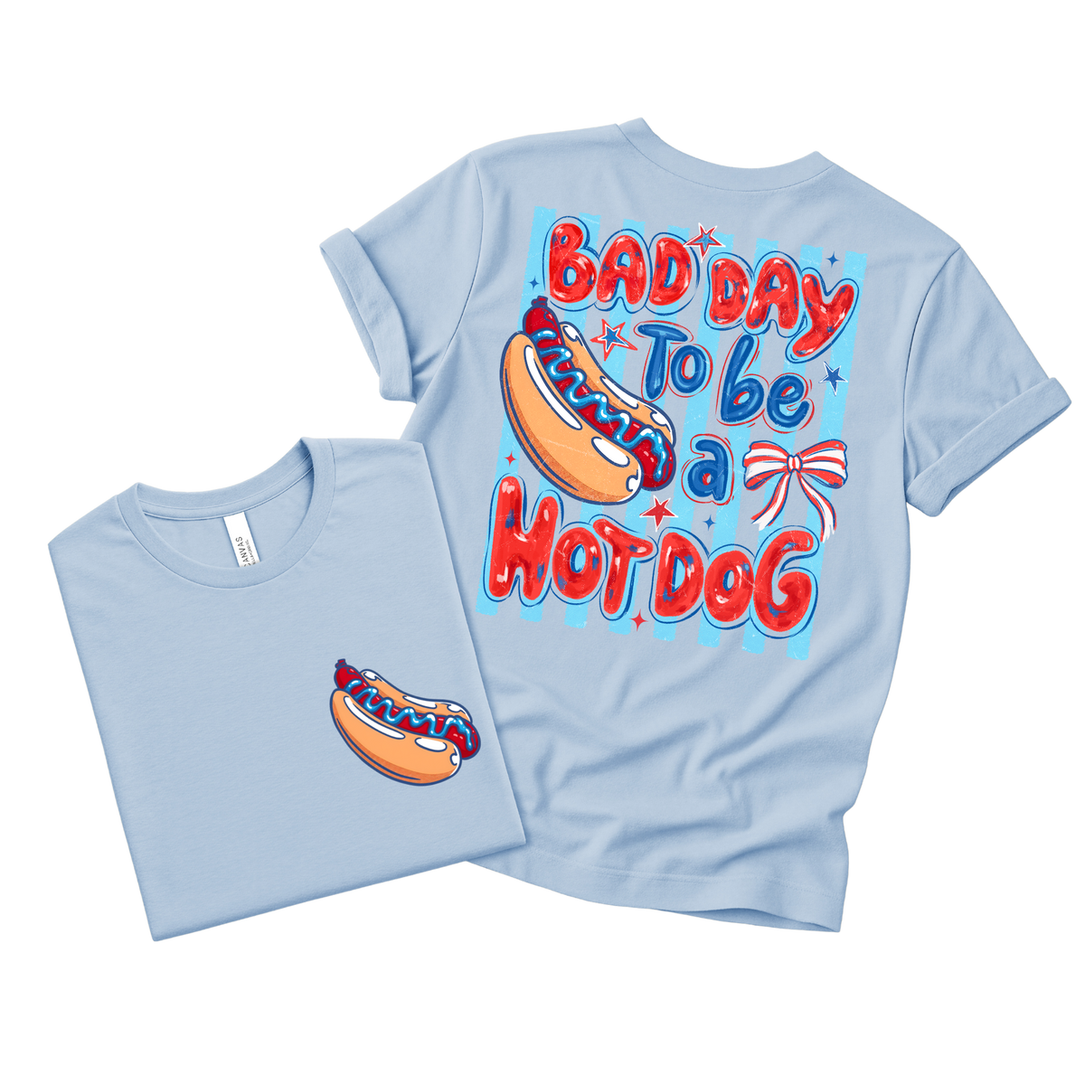 Bad Day to Be a Hotdog Graphic Tee