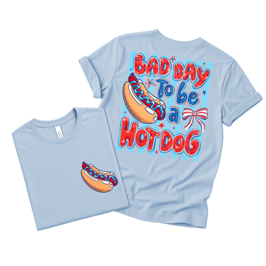 Bad Day to Be a Hotdog Graphic Tee