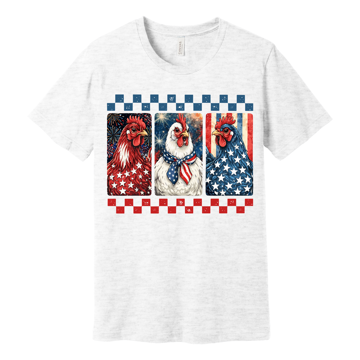 Patriotic Chicken Graphic Tee