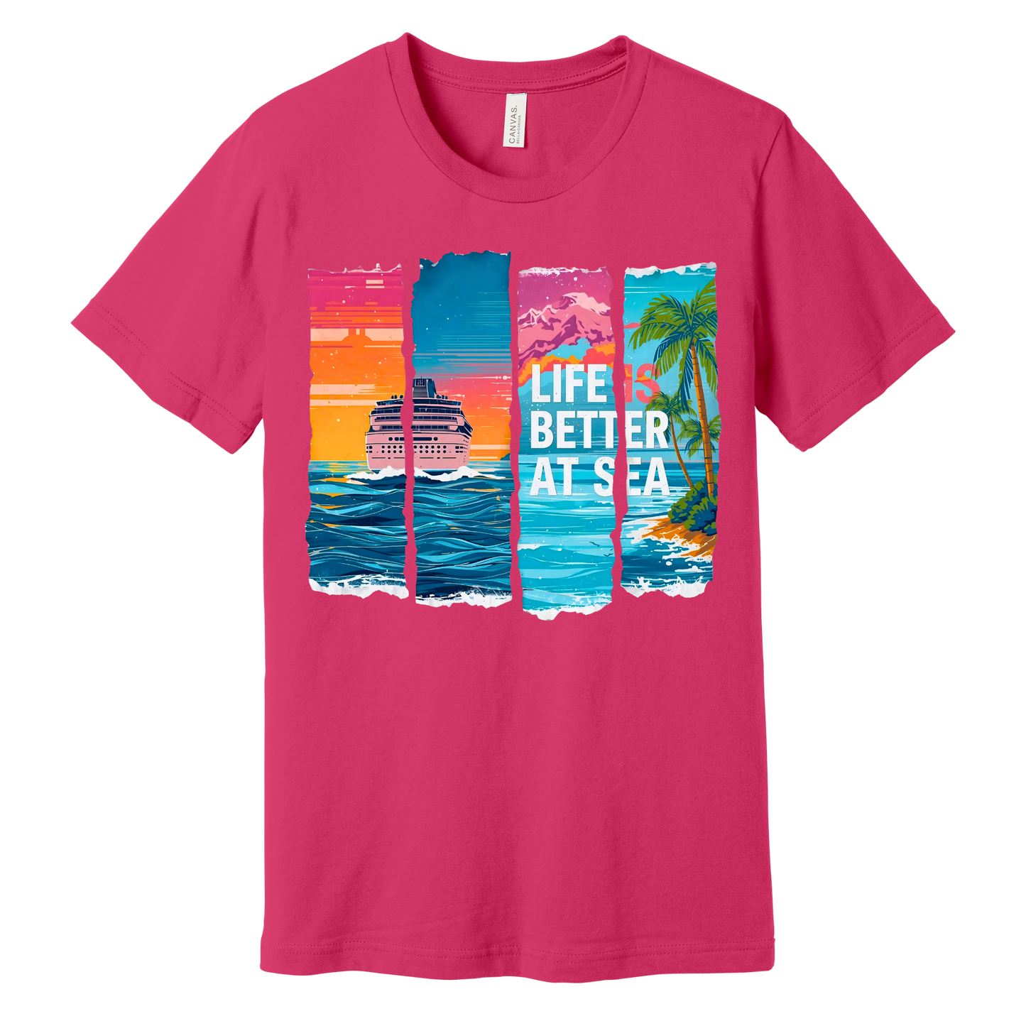 Life Is Better at Sea Graphic Tee