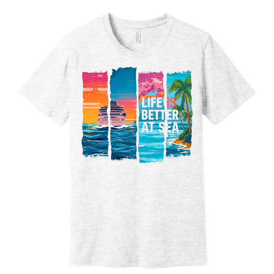Life Is Better at Sea Graphic Tee