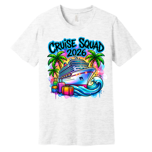 Cruise Squad 2026 Graphic Tee