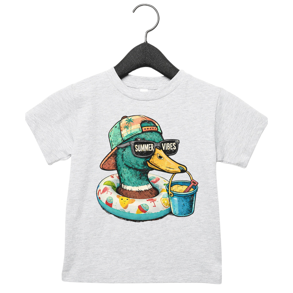 Summer Vibes Duck Graphic Tee