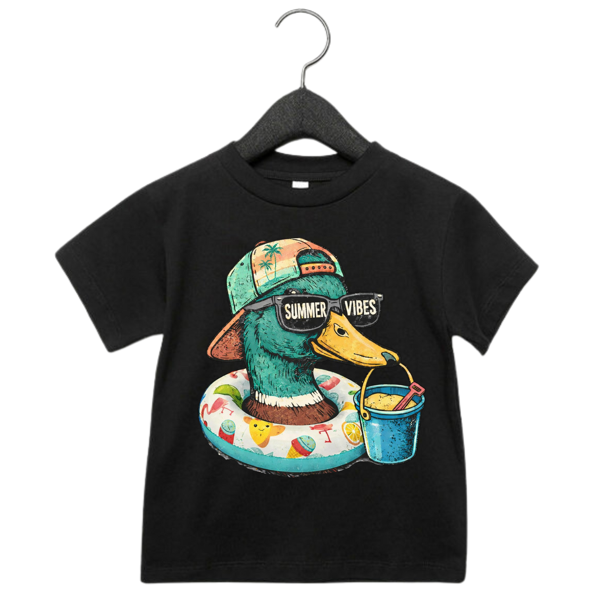 Summer Vibes Duck Graphic Tee