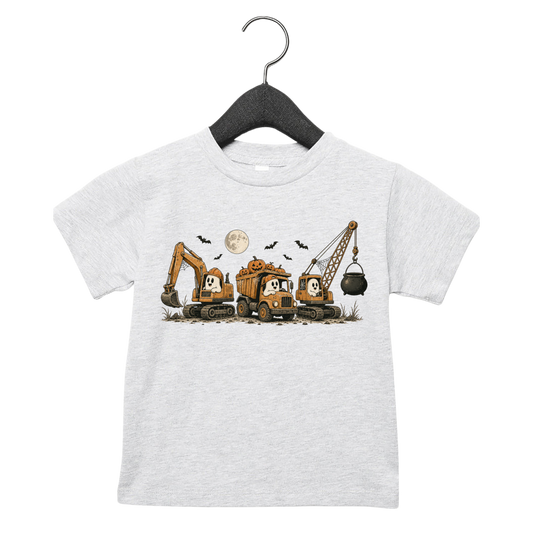 Spooky Construction Crew Youth Tee
