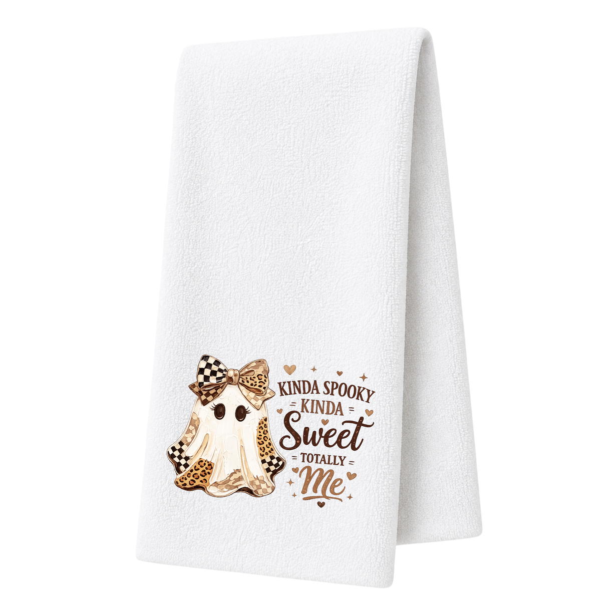 Kinda Spooky, Kinda Sweet Decorative Towel