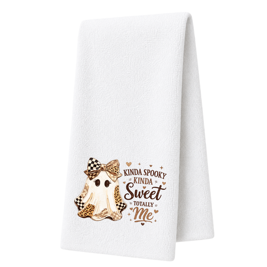 Kinda Spooky, Kinda Sweet Decorative Towel