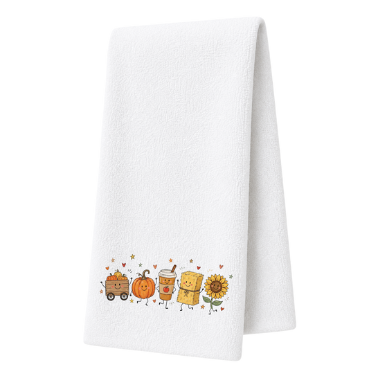 Fall Friends Decorative Towel