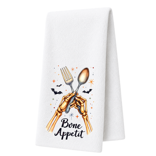 Bone Appetit Decorative Towel