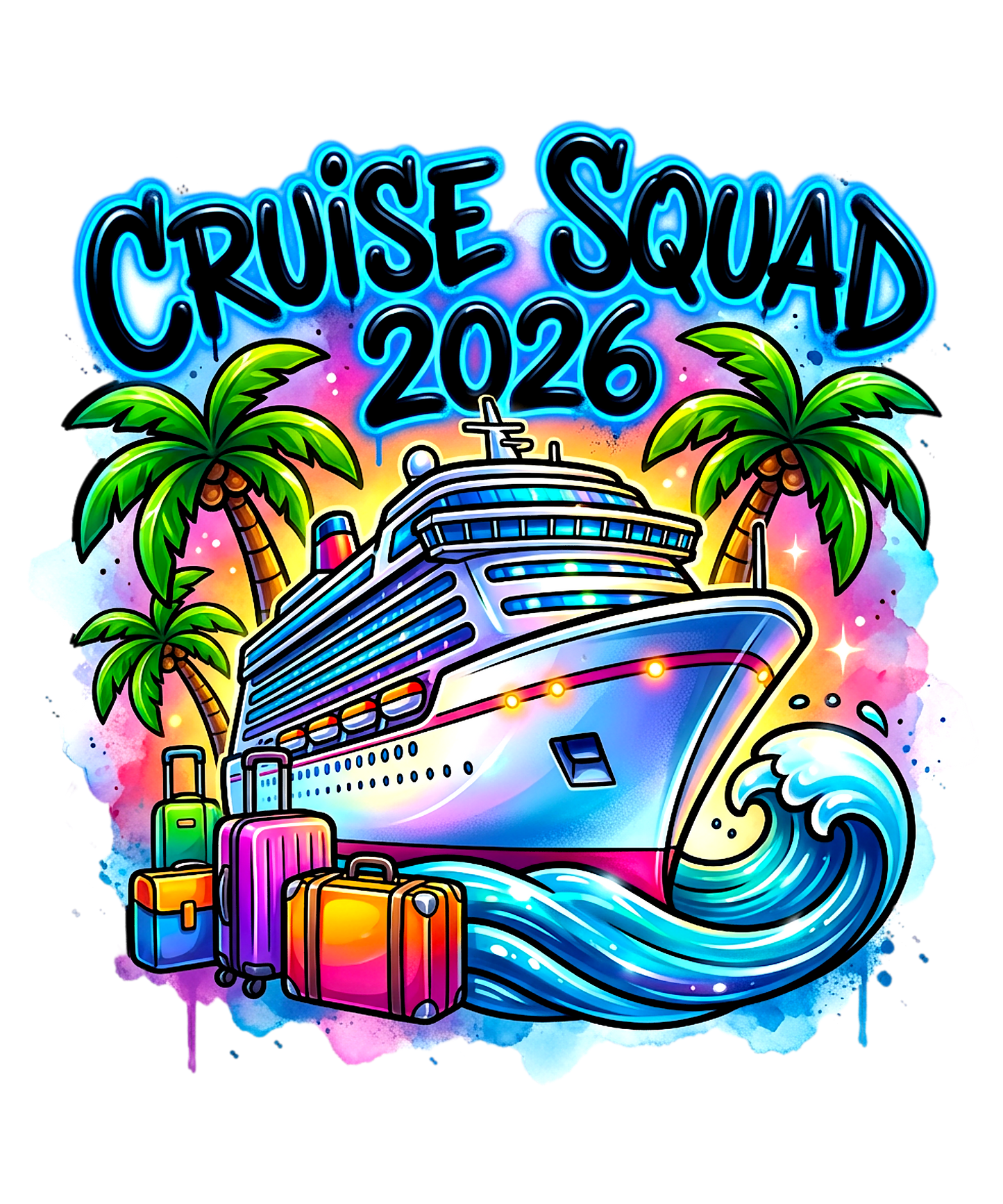 Cruise Squad 2026 Graphic Tee
