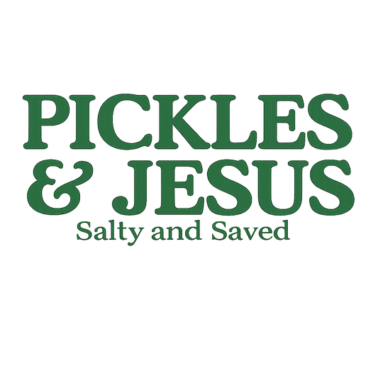 Pickles & Jesus Graphic Crewneck Sweatshirt
