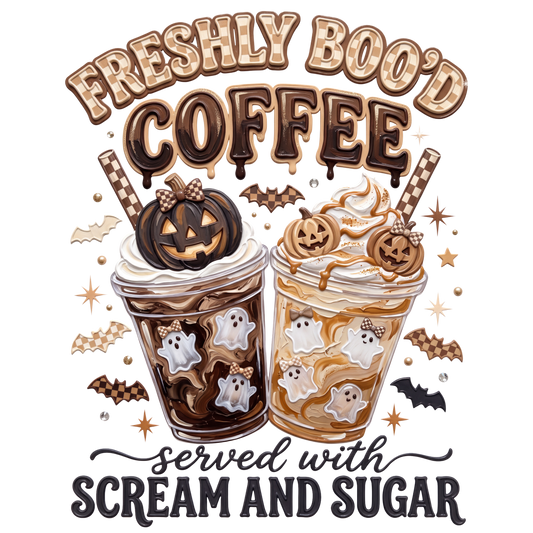Freshly Boo’d Coffee Crewneck Sweatshirt