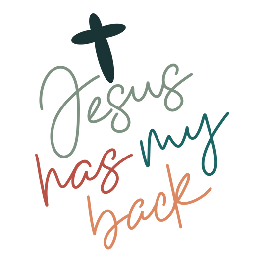 Jesus Has My Back Graphic Tee