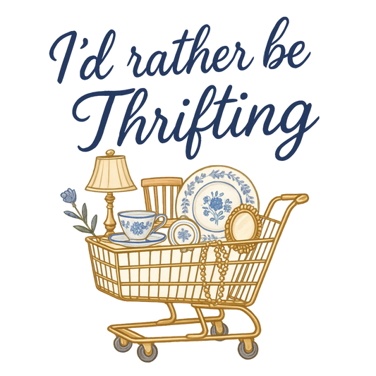 I’d Rather Be Thrifting Graphic Tee